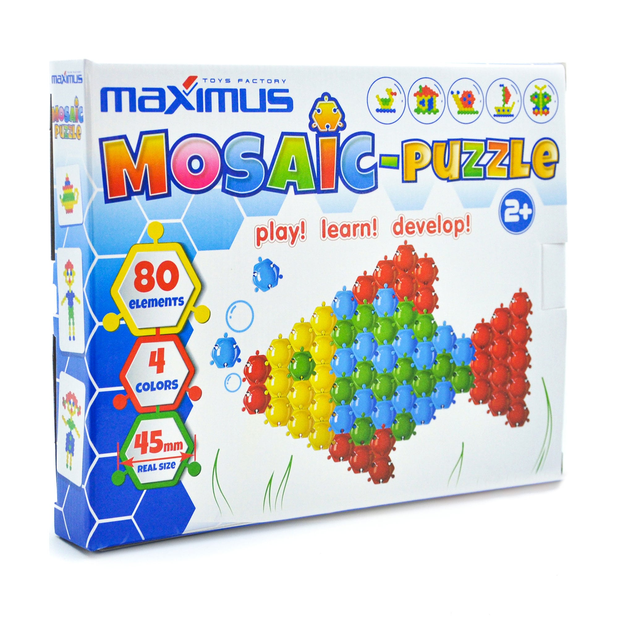 Мозаїка-пазл Maximus від 2 років, 80 елементів (9086)